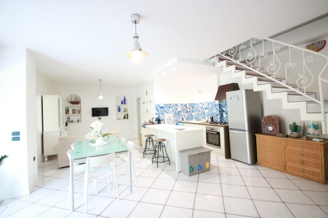 Edri Beach House - Villa Con Piscina Понтеканьяно Экстерьер фото